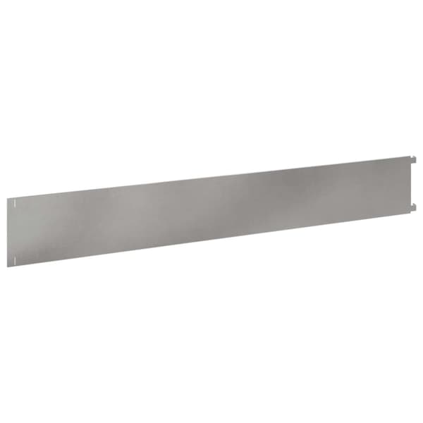 Kant för gräsmatta 30 pcs 102 x 15 x 4 cm Stål Silver