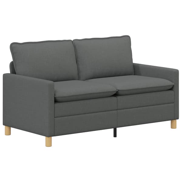 Soffa Mörkgrå Tyg