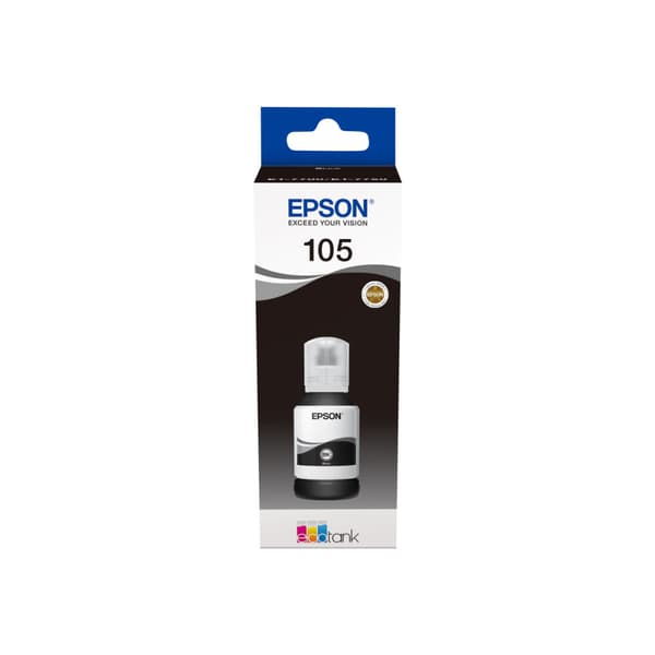 Epson 105 - svart - original - bläcktank