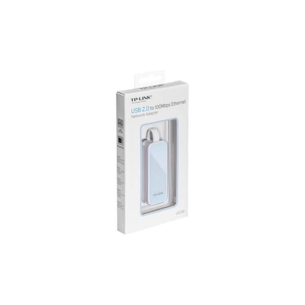 TP-Link UE200 - nätverksadapter - USB 2.0 - 10/100 Ethernet