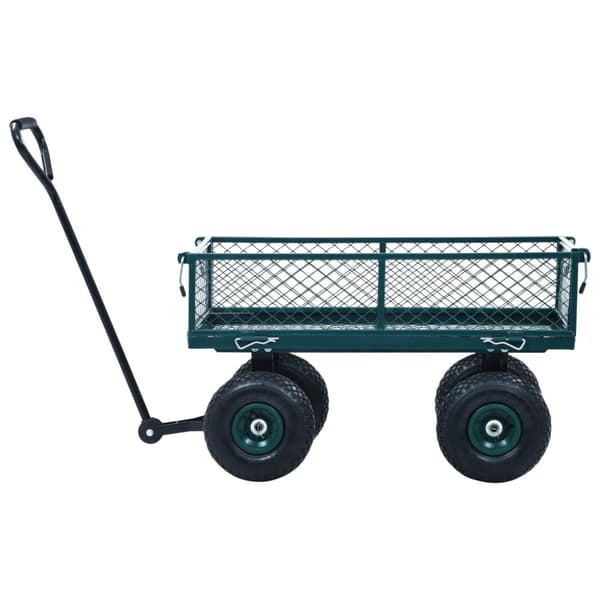 Trädgårdsvagn grön 250 kg