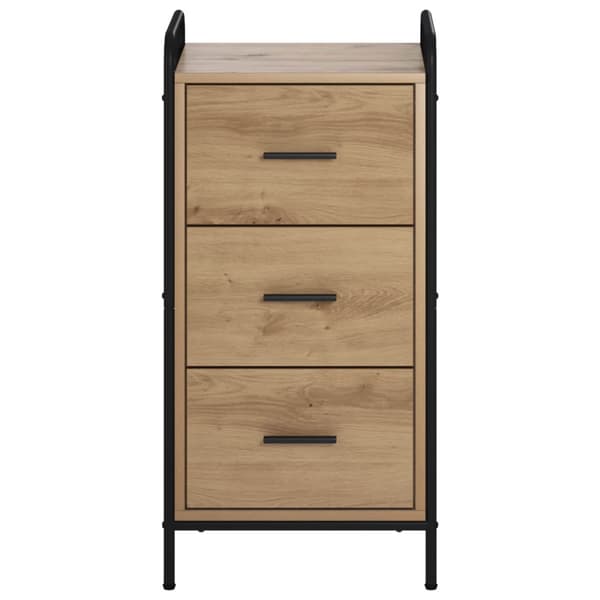 Sideboard Artisan-ek 97 x 33 x 81 cm Konstruerat trä
