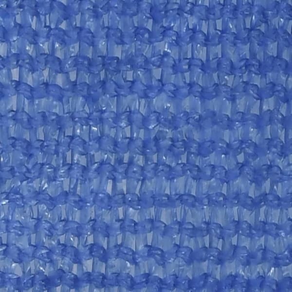 Solsegel 160 g/m² rektangulär blå 3x5 m HDPE