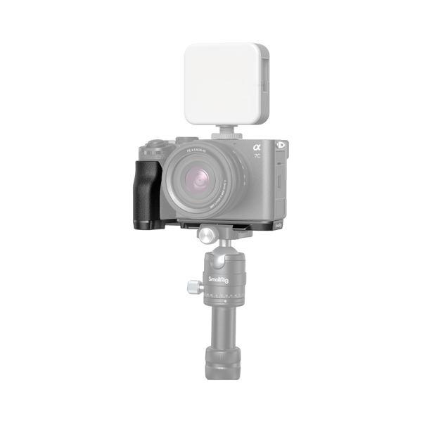 SmallRig 4797 L-Shape Mount Plate with Silicone Handle for Sony Alpha 7C II / Alpha 7CR