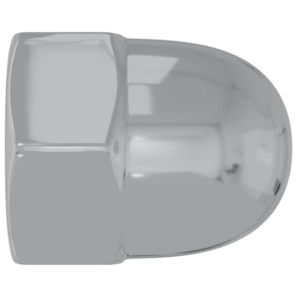 Muttern 9574 pcs Silver M6 x 10 mm Järn