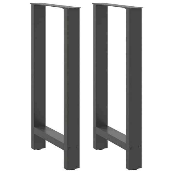 Barbordsben antracit 2 st 40x(90-91) cm stål