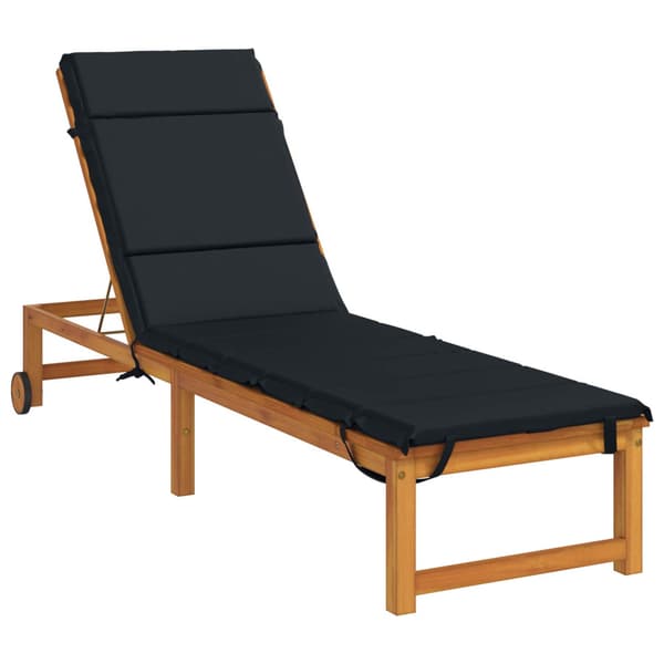 Solstol Kudde GEMERT 100% Polyester Mörkblå 200 x 50 x 3 cm