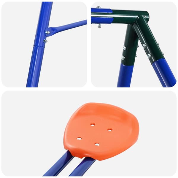 Utegunga set Flerfärgsdesign Stål och PE