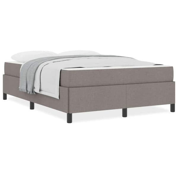 Bäddfjäder Taupe 160 x 200 cm tyg