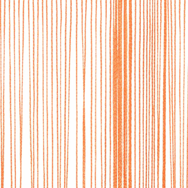 Stränggardiner 2 st orange 140x250 cm