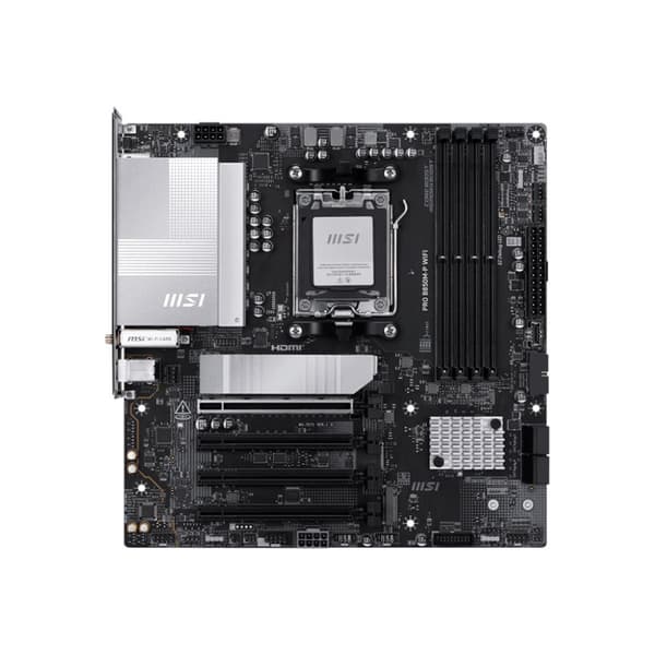 MSI PRO B850M-P WIFI - moderkort - micro ATX - Socket AM5 - AMD B850