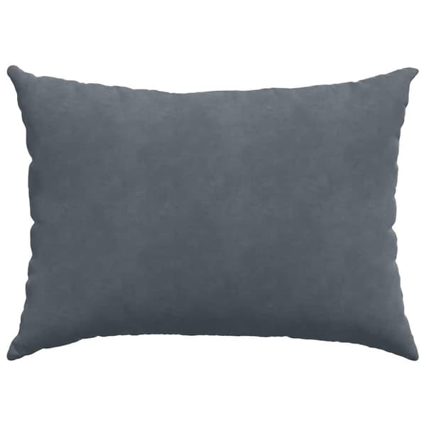Sofakuddar 2 pcs Mörkgrå 70 x 50 cm Kordread tyg