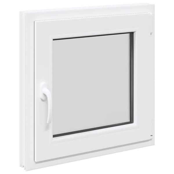 Källarfönster RISOR 55 x 55 cm PVC och glas