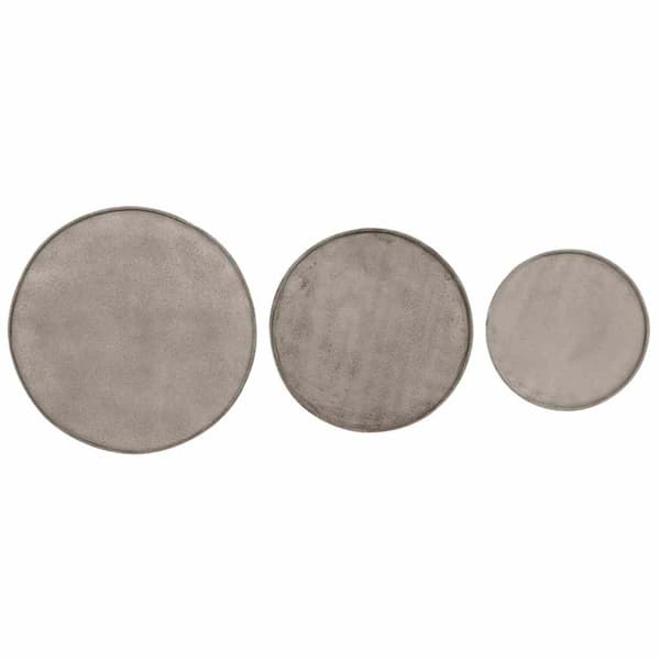 Soffbord 3 delar silver, konstruerat trä