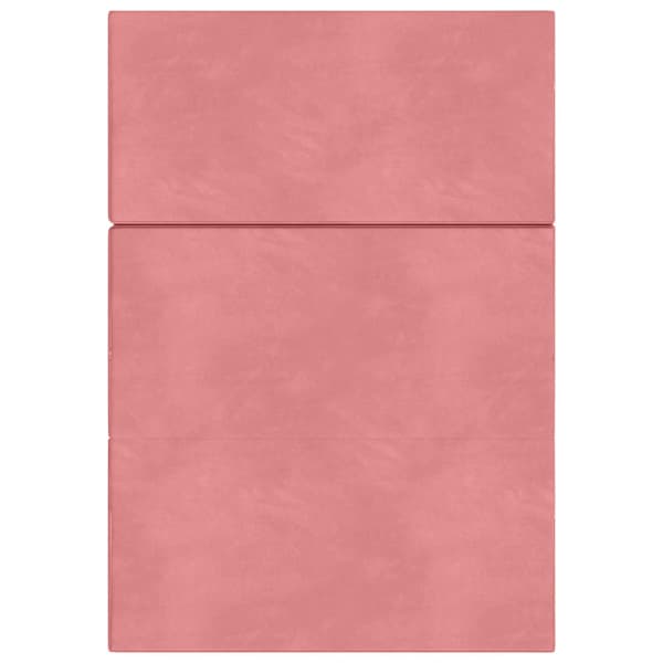 Fällbar Soffbed 160 x 67 x 45 cm Rosa