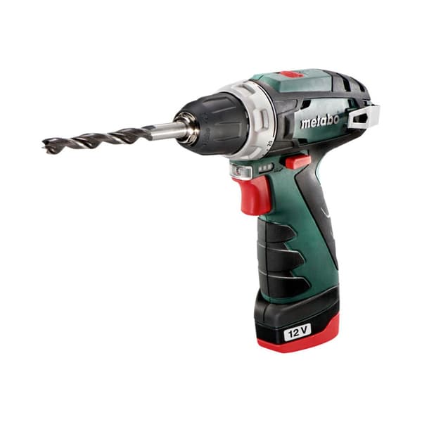 Metabo PowerMaxx BS Basic - borr/drivare - sladdlös - 2 hastigheter - 2 batterier