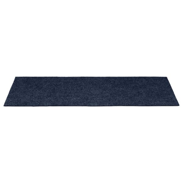 Trappmattor självhäftande 30 st 60x25 cm marinblå rektangulära