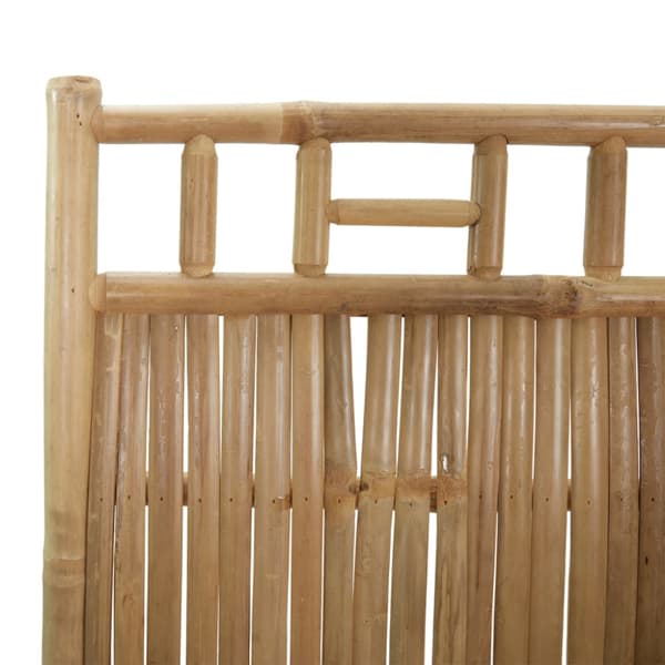 Rumsavdelare 3 paneler bambu 120x180 cm