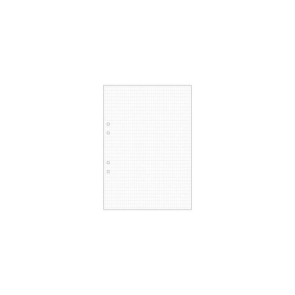 Lösblad A4 rutat 5x8mm hålat 500/fp
