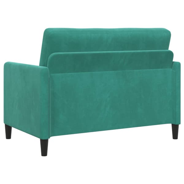 Soffa med förvaring Turkos 122 x 78 x 87 cm Polyester