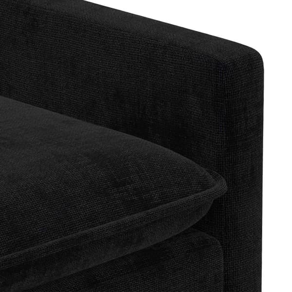 Soffa Svart 156 x 81 x 87,5 cm Polyester