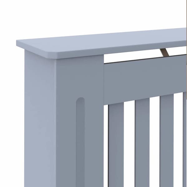 Radiatorlock 2 pcs Grå 172 x 19 x 81,5 cm Konstruerat trä