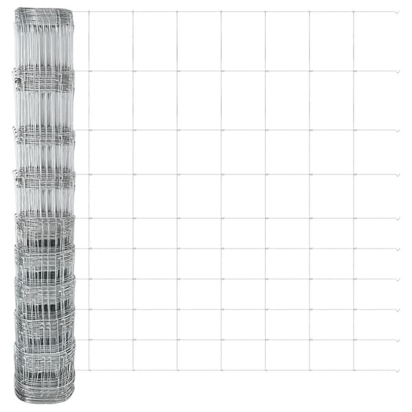 Stängselstolpe Galvaniserad 50 x 1,2 m Stål