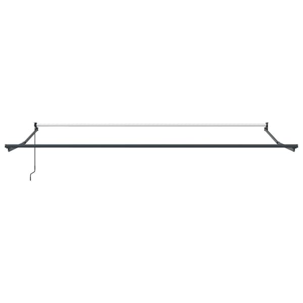 Utfällbar markis Flerfärgsdesign 450 × 300 cm
