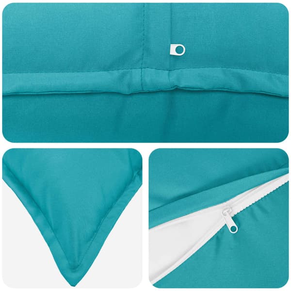 Kuddöverdrag 2 st HOUTEN Turkos 30 x 50 cm Polyester