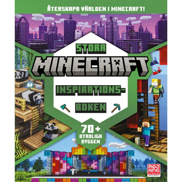 Stora Minecraft-inspirationsboken (inbunden)