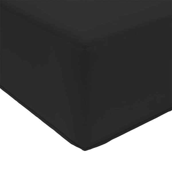 Utomhus sitskudde Svart 80 x 40 x 8 cm 100% Polyester