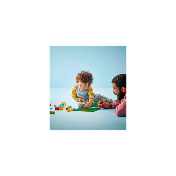 Byggplatta DUPLO-LEGO grön