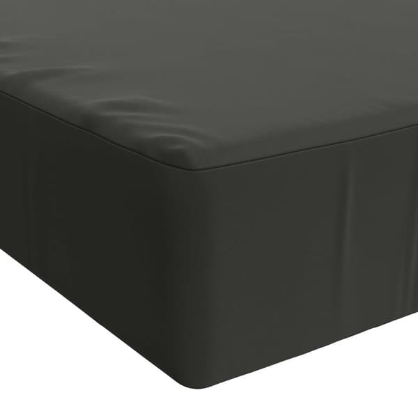 Sittkudde SOEST 100% Polyester Antracit 120 x 80 x 15 cm