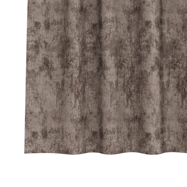 Sammetsgardiner 2 pcs Cappuccino 245 x 140 cm Sammet