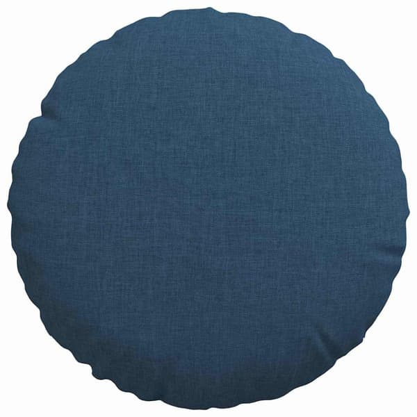 Sittkuddar 2 pcs Blå Ø30 x 13 cm tyg