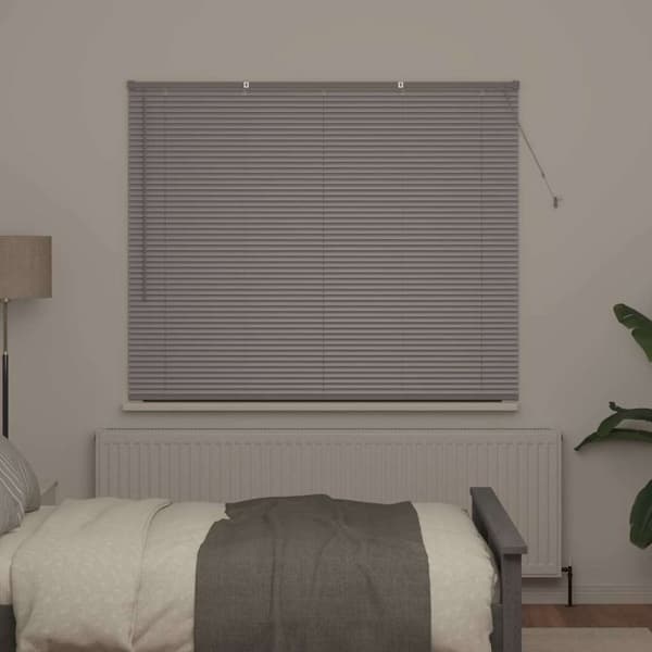 Persienner Silver 130 x 155 cm Aluminium