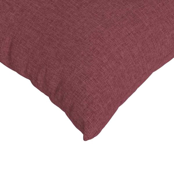 Sofakuddar 2 pcs Vinröd 50 x 30 cm tyg