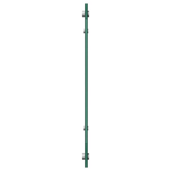Köksskydd Vit 80 x 50 cm härdat glas