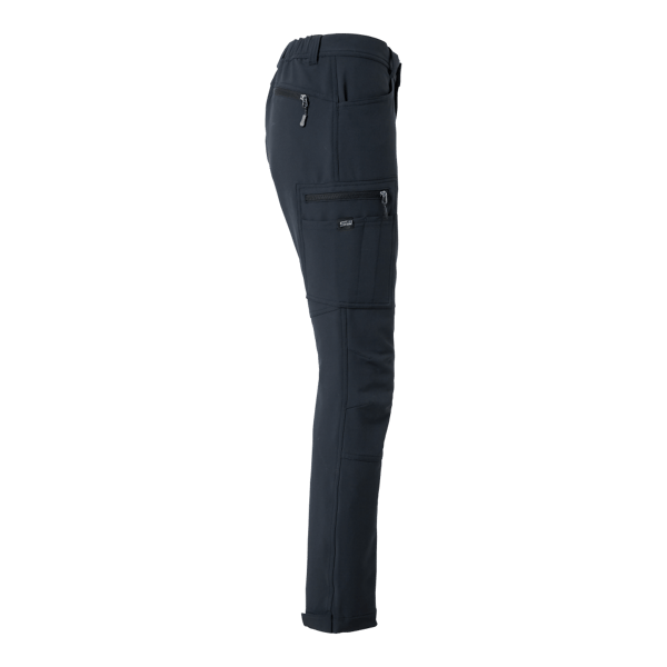 Moa Trousers w Dark navy Female