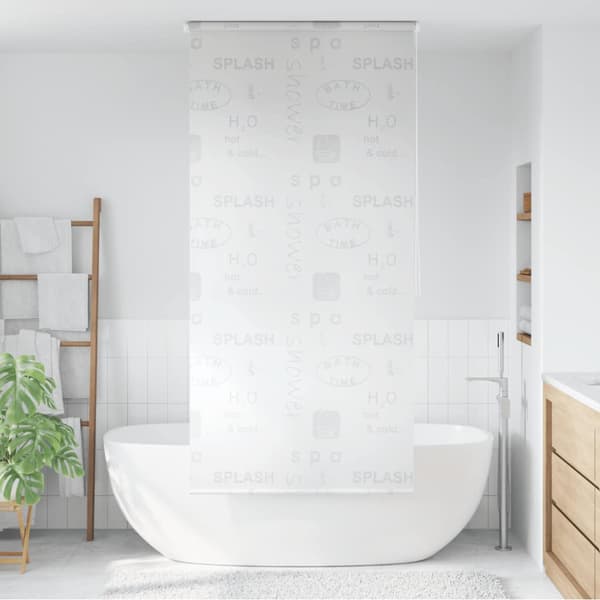 Rullgardin för dusch 80x240 cm stänk