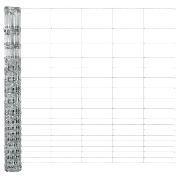 Stängselstolpe Galvaniserad 50 x 1,5 m Stål