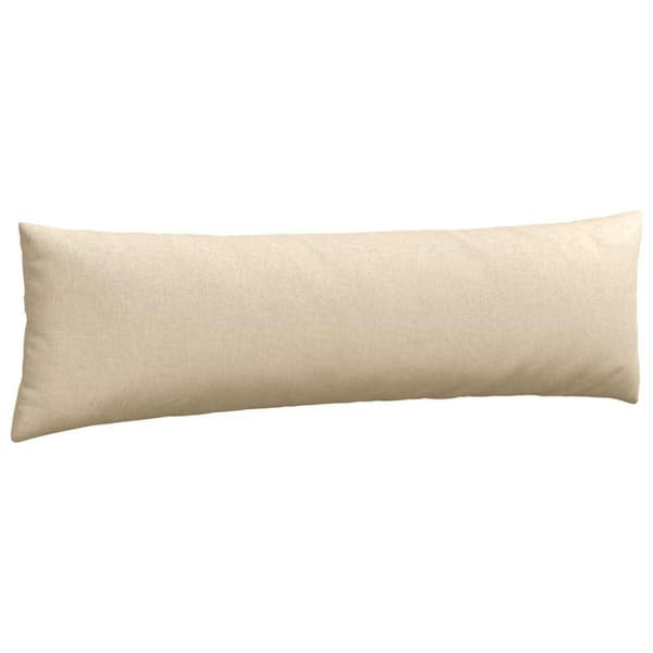 Sofakuddar 2 pcs Kräm 145 x 40 cm tyg