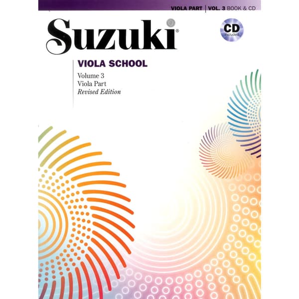 Suzuki viola school 3 bk/cd kombo (häftad, eng)