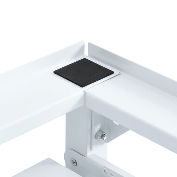 | Tvättmaskin Pedestal | Vit Stål