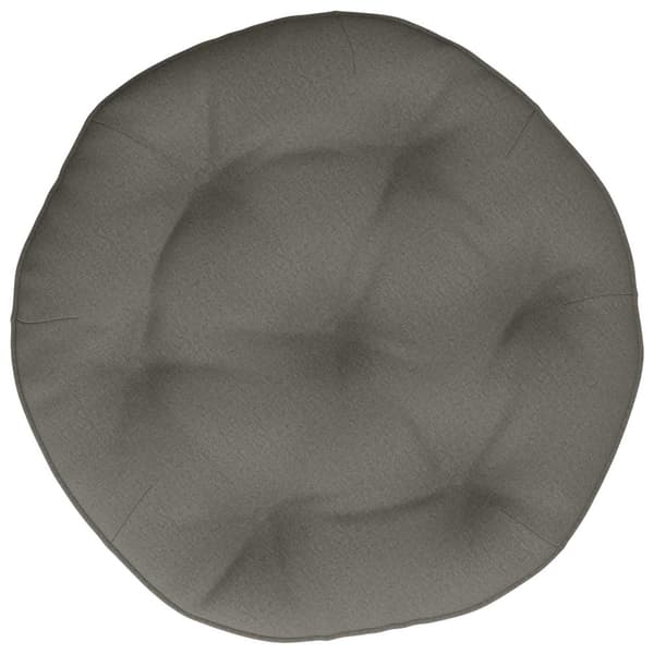 Hängstolskudde VIANEN 100% Polyester Grå Ø 40 x 10 cm