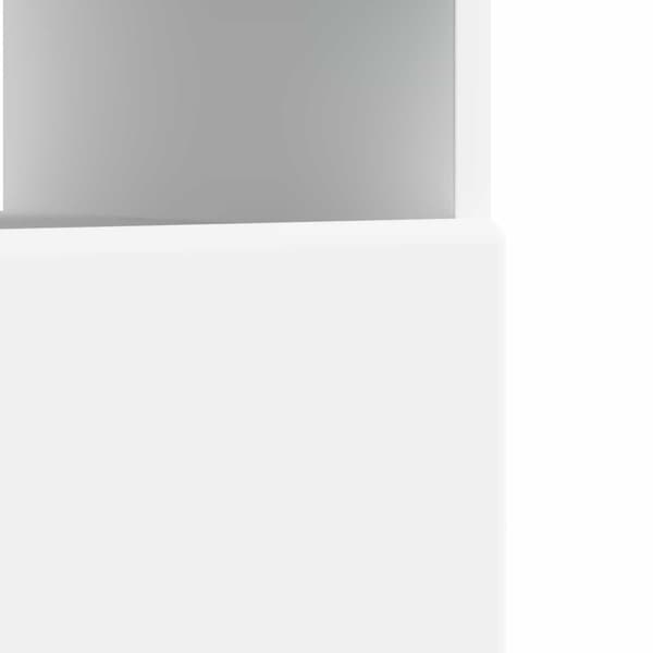 LED TV-skåp Vit Konstruerat trä