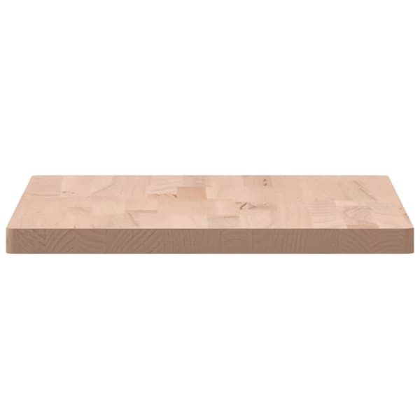 Bordsskiva 60x40x2,5 cm rektangulär massivt bokträ