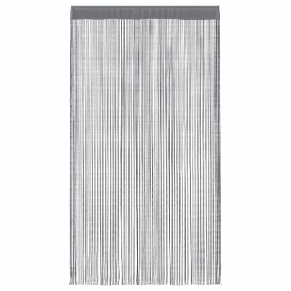 Snörgardiner 2 st antracit 100x250 cm