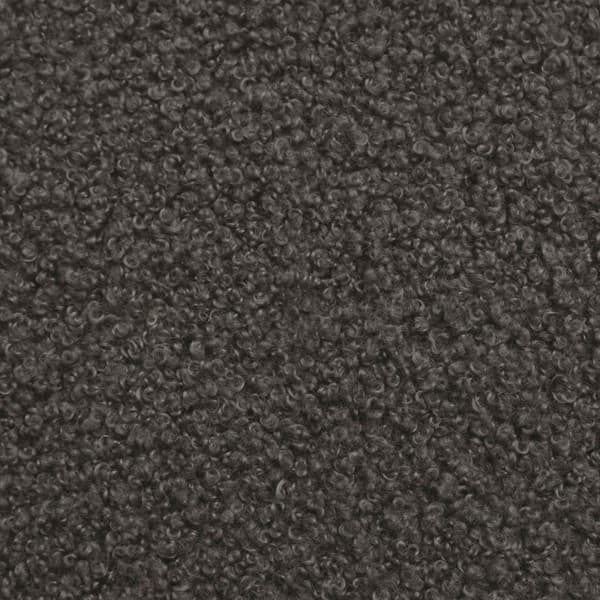 Matstolar 4 pcs Bouclé Mörkgrå 59 x 57 x 85 cm