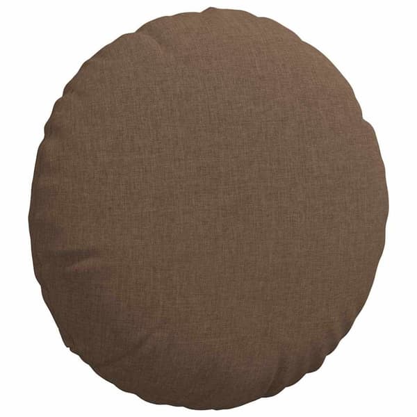 Sittkuddar 2 pcs Brun Ø40 x 13 cm tyg